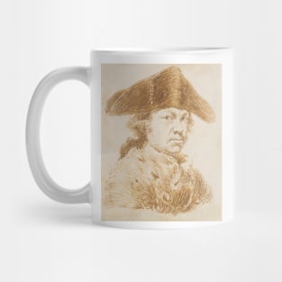 Self-Portrait in a Cocked Hat by Francisco Goya Mug